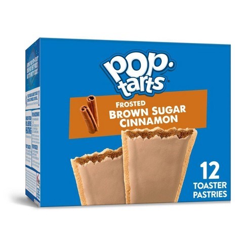 Pop Tarts - 12pk Frosted Brown Sugar Cinnamon 20.3oz/576g  (Best By March 2024)