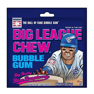Big League Chew Blue Raspberry 2.12oz/60g