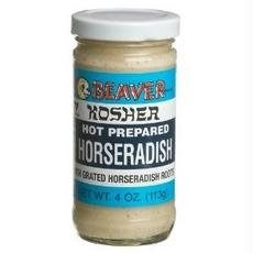 Beaver Brand Hot Kosher Horseradish 4oz/113g