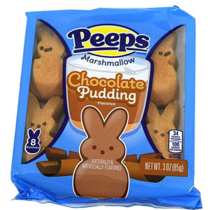 Peeps Bunnies Chocolate Pudding 8pk