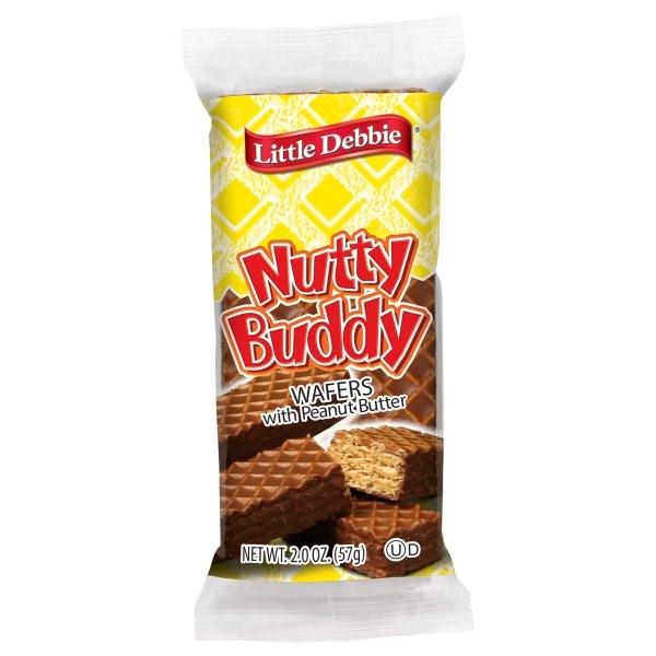 Little Debbie Nutty Buddy Wafers 2pk 2oz/57g
