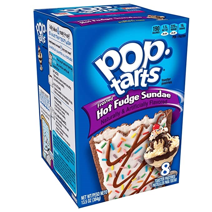 Pop Tarts - 8pk Frosted Hot Fudge Sundae 13.5oz/384g
