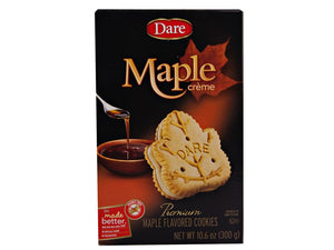 Dare Maple Leaf Creme Cookies 10.6oz/300g