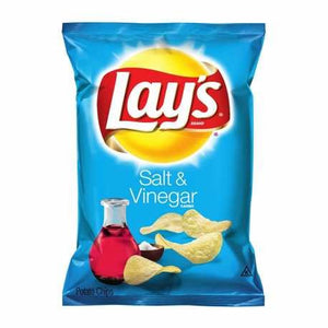 Lays Salt & Vinegar Potato Chips 1oz/28.3g     5641