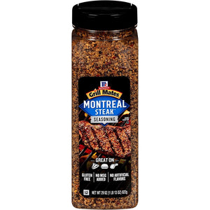 McCormick Grill Mates Montreal Steak 29oz/822g (Best by 20 May 2025)