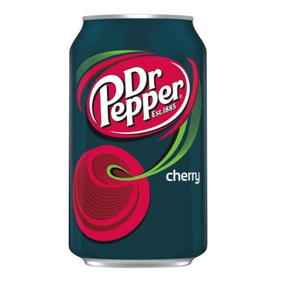 Dr Pepper Cherry can 12floz/355ml – US2U Johnsonville