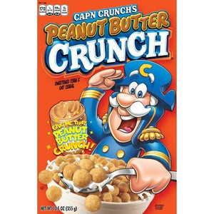 Quaker Capn Crunch Peanut Butter Cereal 12.5oz/354g