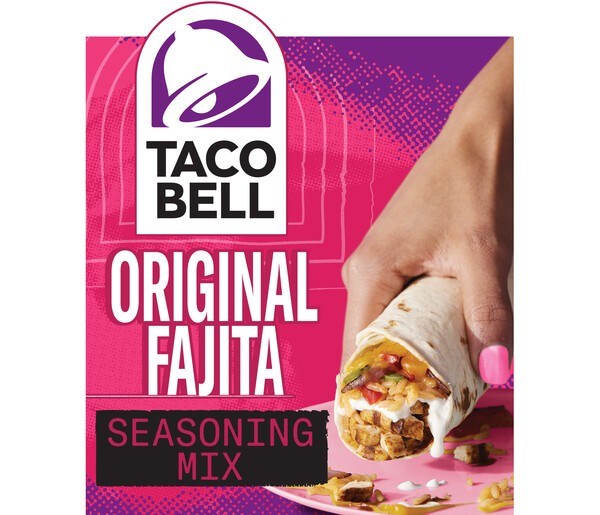 Taco Bell Original Fajita Seasoning Mix 1.4oz/39g (Best by 27 Apr 2025)