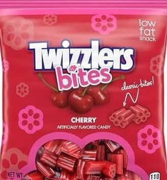 Twizzlers Cherry Bites Bag 5oz/141g