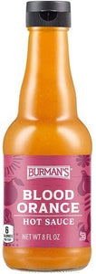 Burmans Hot Sauce Blood Orange 8oz/273ml