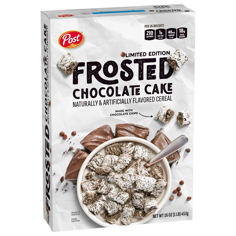 Post Frosted Chocolate Cake Cereal LE 16oz/453g