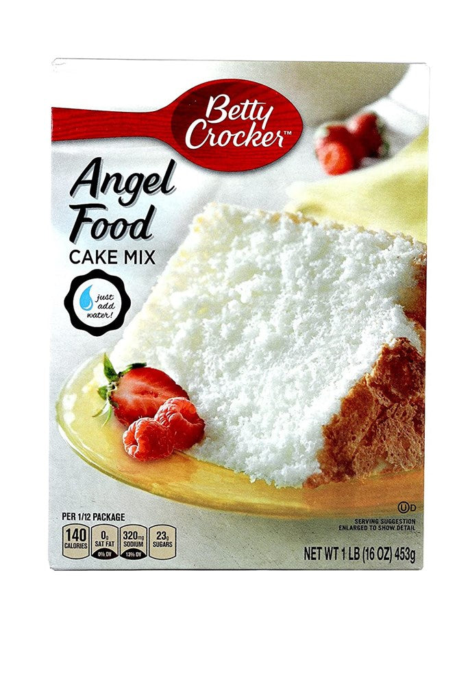 Betty Crocker Cake Mix Angel Food 16oz/453g