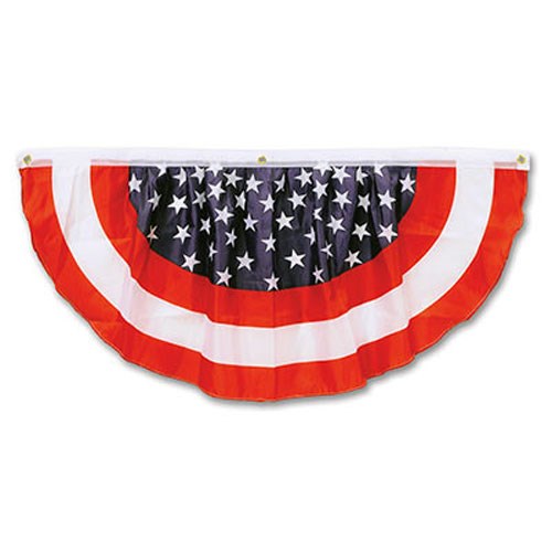 Stars & Stripes Single Bunting Banner 4ft