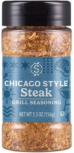 Stonemill Grill Seasoning Chicago Style Steak 5.5oz/156g Best By Mar 27