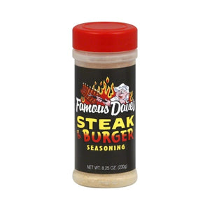 Famous Daves Seasoning Steak & Burger 8.25oz/250g