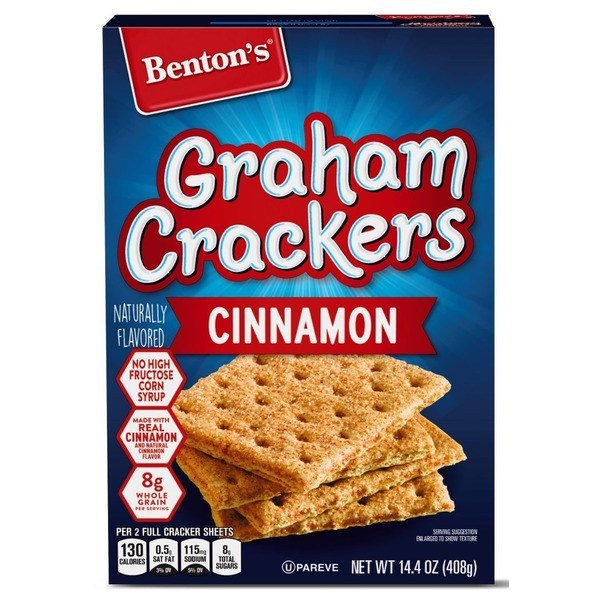Bentons Graham Crackers Cinnamon 14.4oz/408g