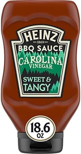 Heinz BBQ Sauce Carolina Vinegar Style Sweet & Tangy 18.6oz/527g