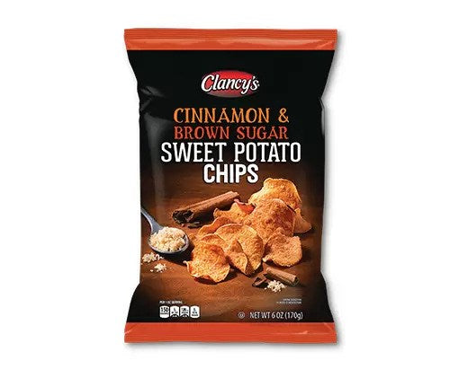 Clancys Sweet Potato w Cinnamon Brown Sugar 6oz (Best by 12 May 2025)
