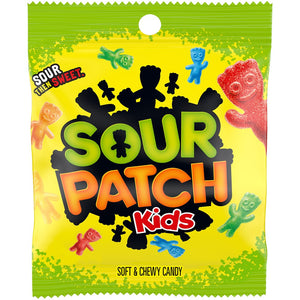 Sour Patch Kids Tropical Soft & Chewy Bag 3.6oz/102g