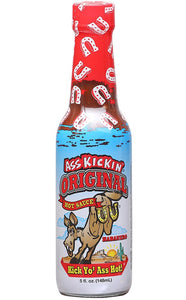 Ass Kickin Hot Sauce Original Habanero 5floz/148ml
