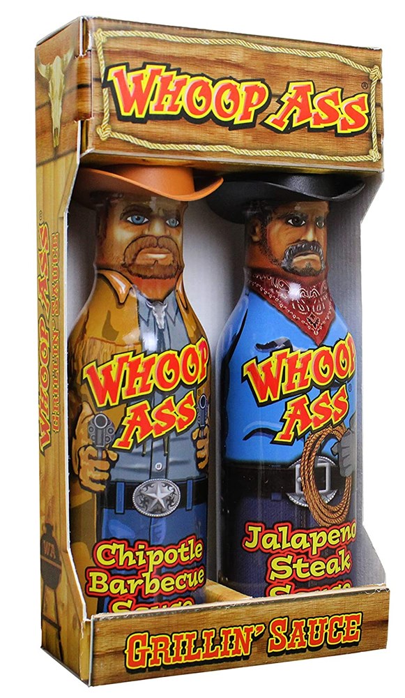 Whoop Ass Grillin Sauce 2x12oz/355ml