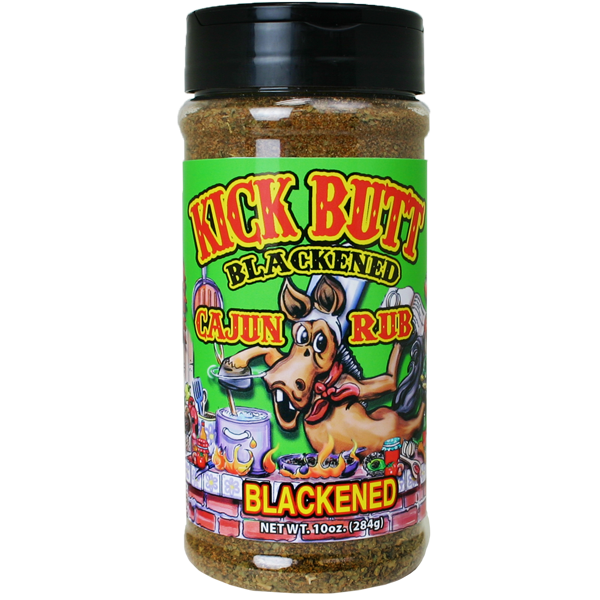 Kick Butt Rib Rub Blackened Cajun Rub (Best by 23 Aug 2025)