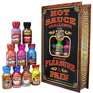 Book of Pleasure & Pain Hot Sauce Challenge