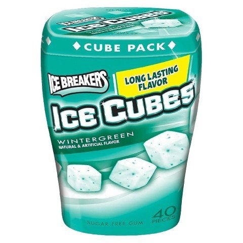 Ice Breakers Cubes Wintergreen SF Gum 40pk