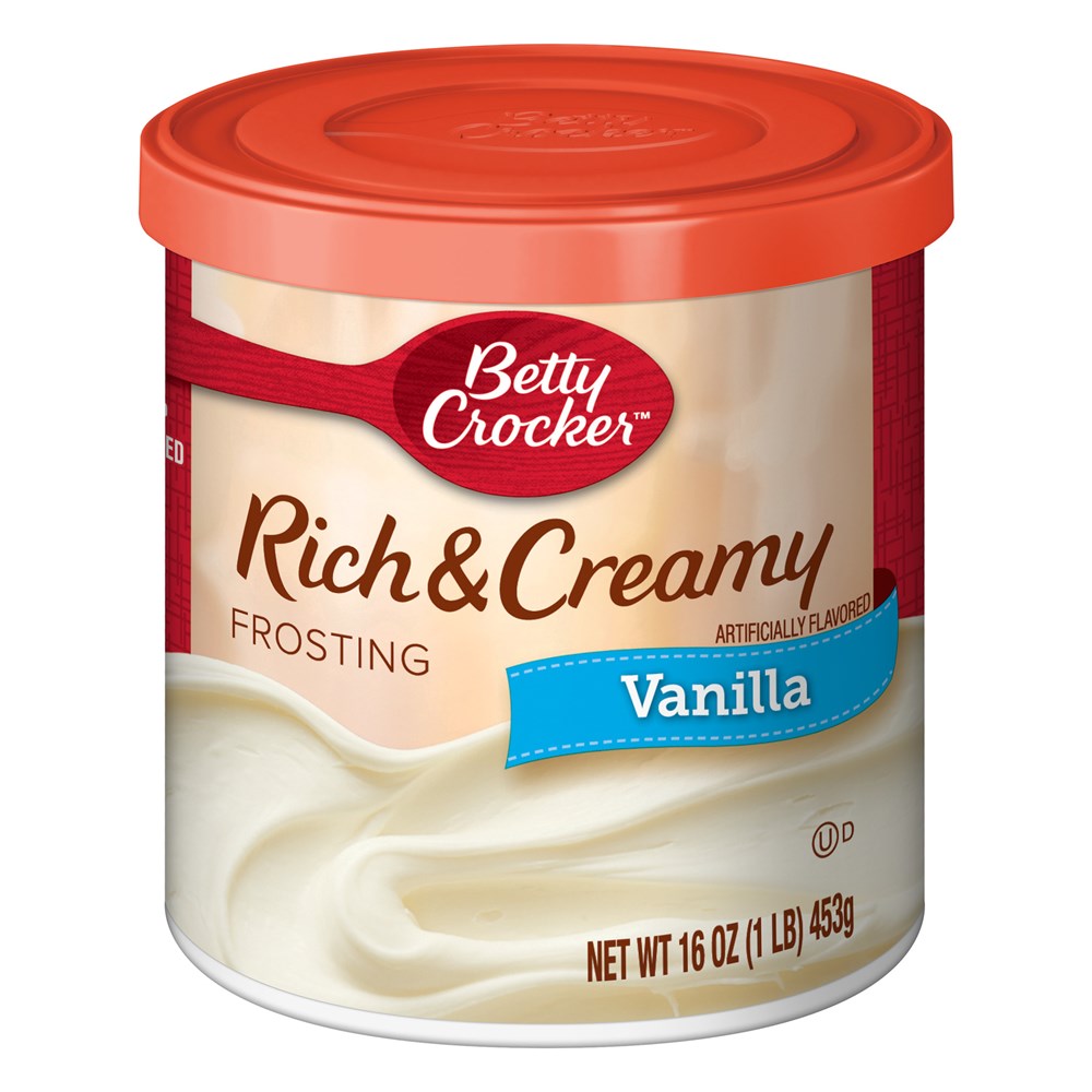 Betty Crocker Rich & Creamy Vanilla Frosting 16oz/453g