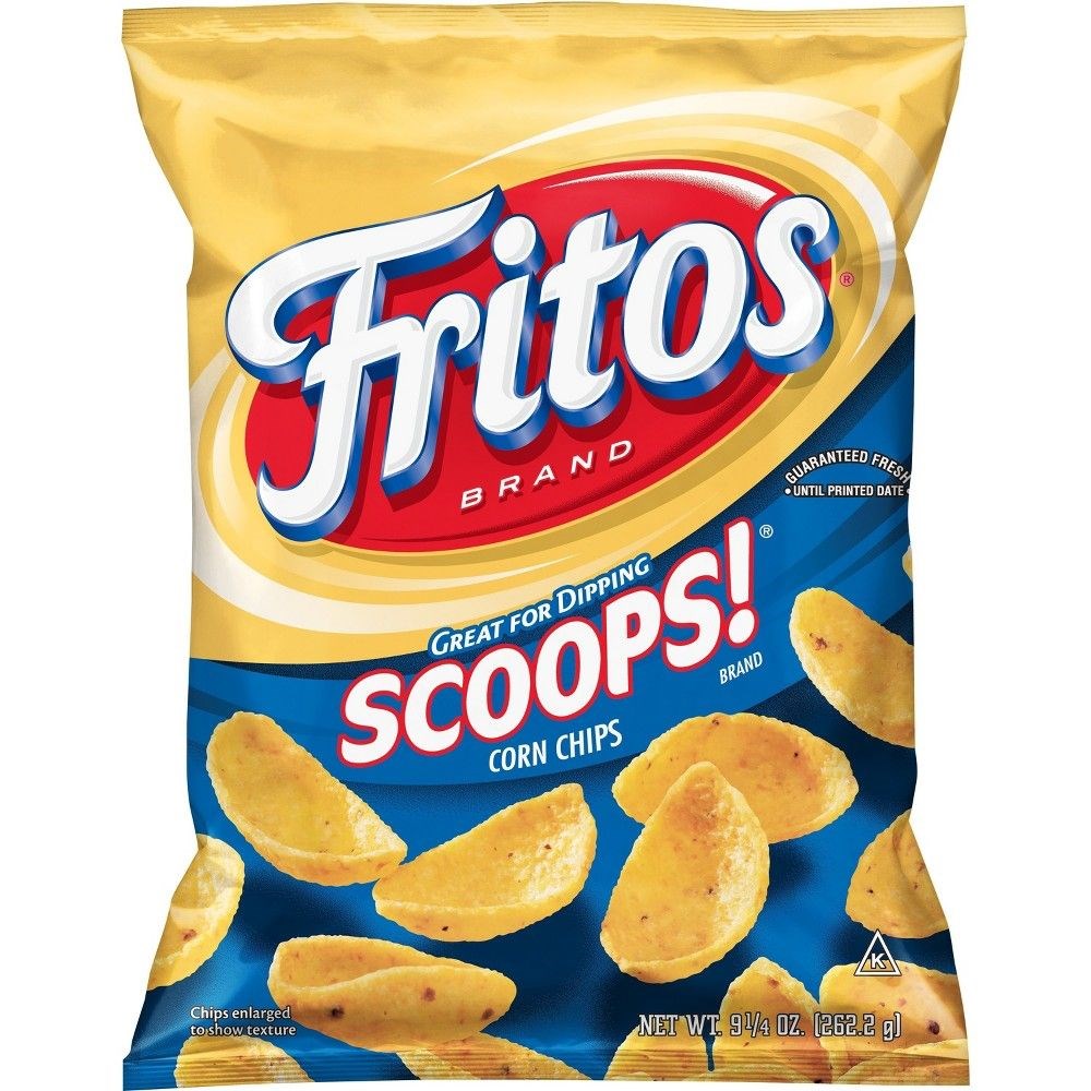 Fritos Corn Chips Scoops 9.25oz/262.2g  LIMIT OF 3