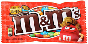 M&Ms Peanut Butter 1.63oz/46.2g (Best Before July 2024)