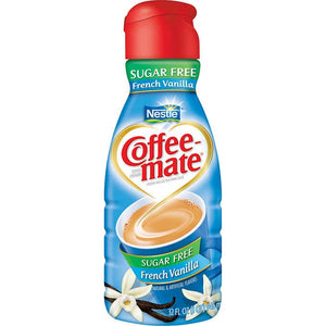 Nestle Coffee Mate Liquid 32oz French Vanilla Zero 32floz/946ml