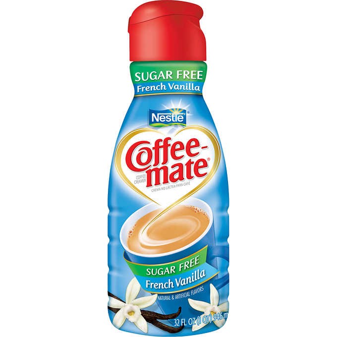 Nestle Coffee Mate Liquid 32oz French Vanilla Zero 32floz/946ml