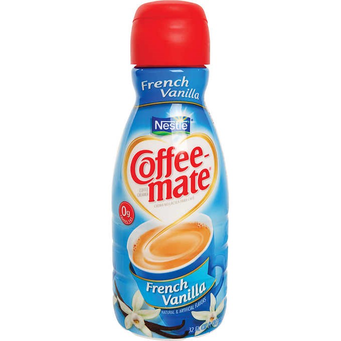 Nestle Coffee Mate Liquid  32oz French Vanilla 32floz/946ml