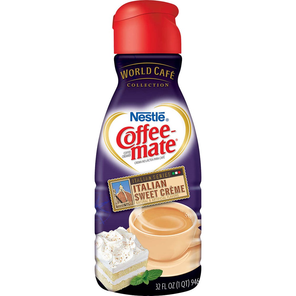 Nestle Coffee Mate Liquid 32oz Italian Sweet Creme 32floz/946ml