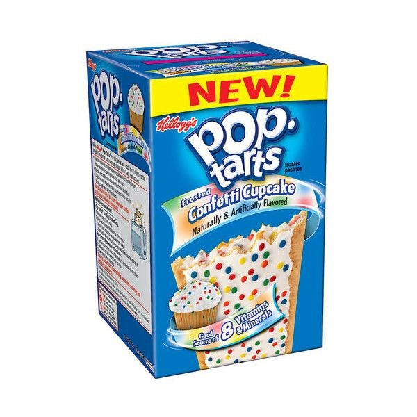 Pop Tarts - 8pk Confetti Cupcake Frosted (Best by 4 Jun 2025)