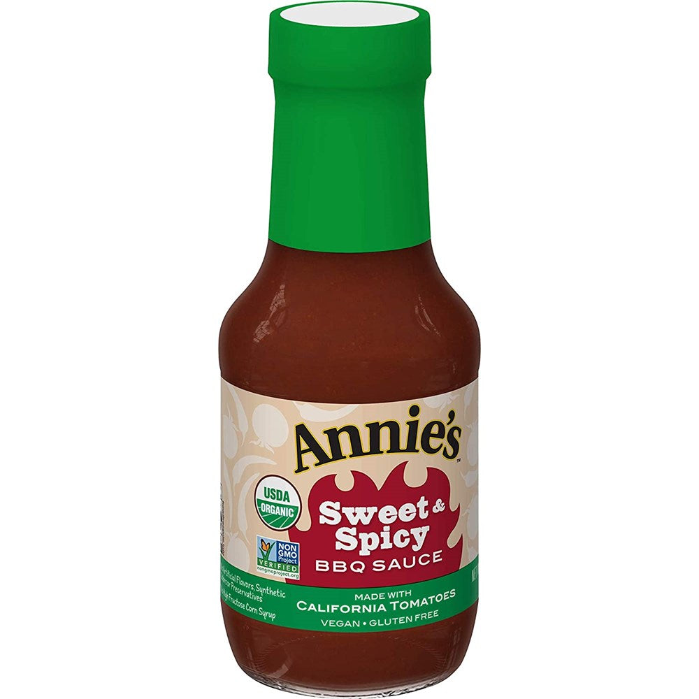 Annies Organic BBQ Sauce Sweet & Spicy 12oz/340g