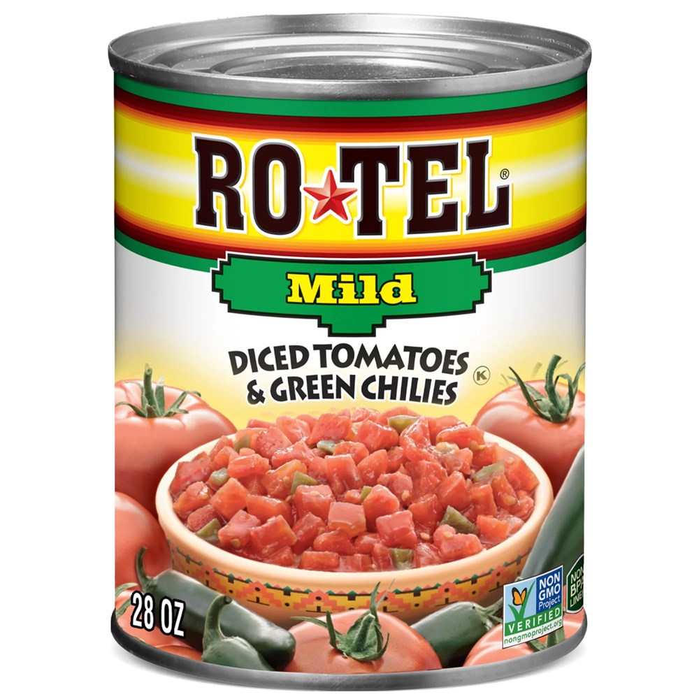 Rotel Diced Tomatoes & Green Chilies Mild 28oz/794g