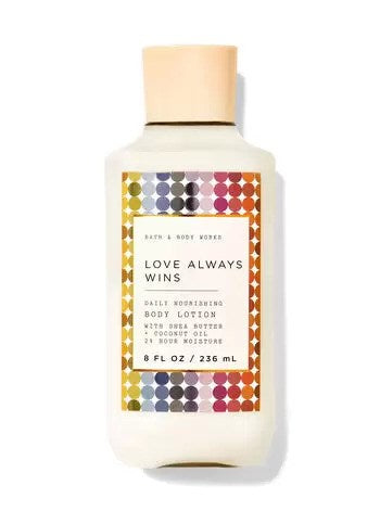 B&BW Body Lotion Love Always Wins 8floz/236ml by Bath & Body Works