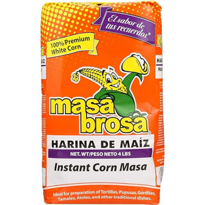 Masa Brosa Instant Corn Masa 4lb/1.8kg (Best by Aug 2025)
