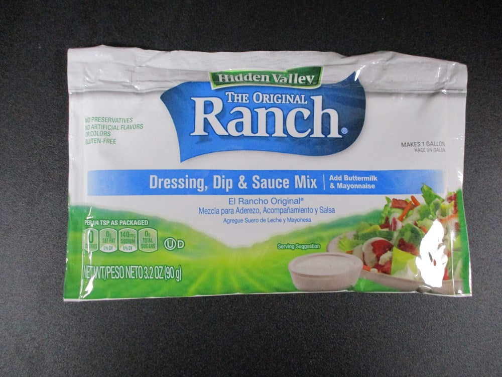 Hidden Valley Ranch Dip Dressing & Sauce Mix Original 3.2oz/90g