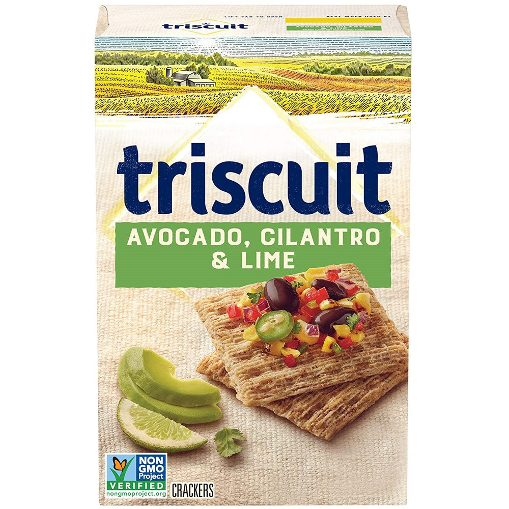 Nabisco Triscuit Avocado Cilantro & Lime Crackers 8.5oz/240g