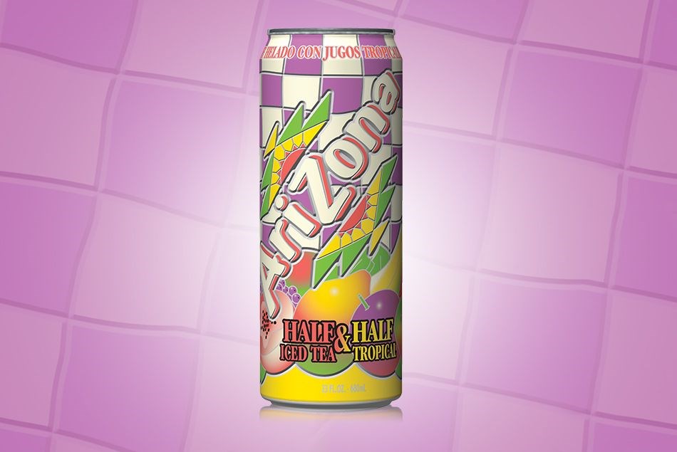 Arizona Half & Half Tropical Iced Tea 23floz/680ml