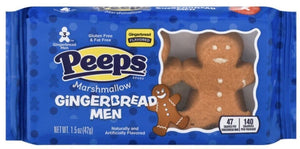 Peeps Marshmallow Gingerbread Men 3pk