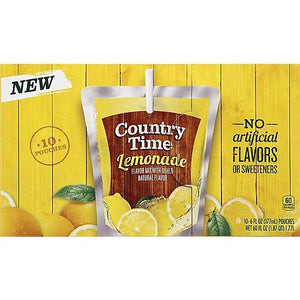 Country Time Lemonade 10pouch box