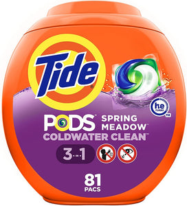 Tide Pods 3in1 Spring Meadow 81pk