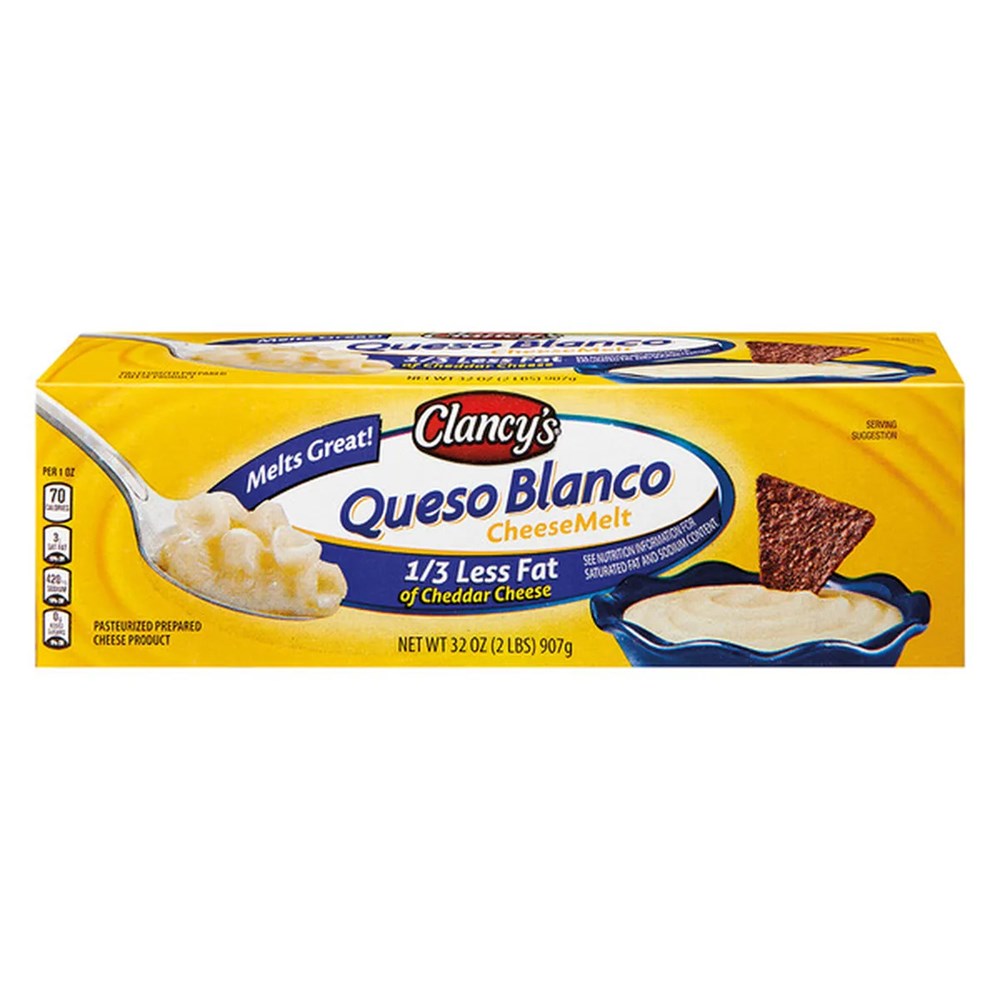 Clancys Cheese Melt Queso Blanco 32oz