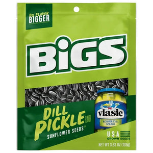 Bigs Sunflower Seeds Vlasic Dill Pickle