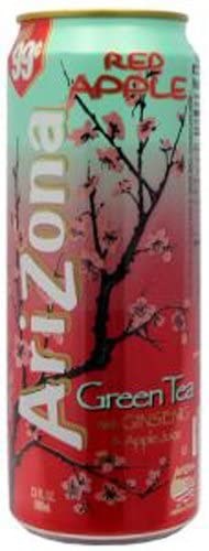 Arizona Green Tea with Ginseng Apple Juice 23floz/680ml