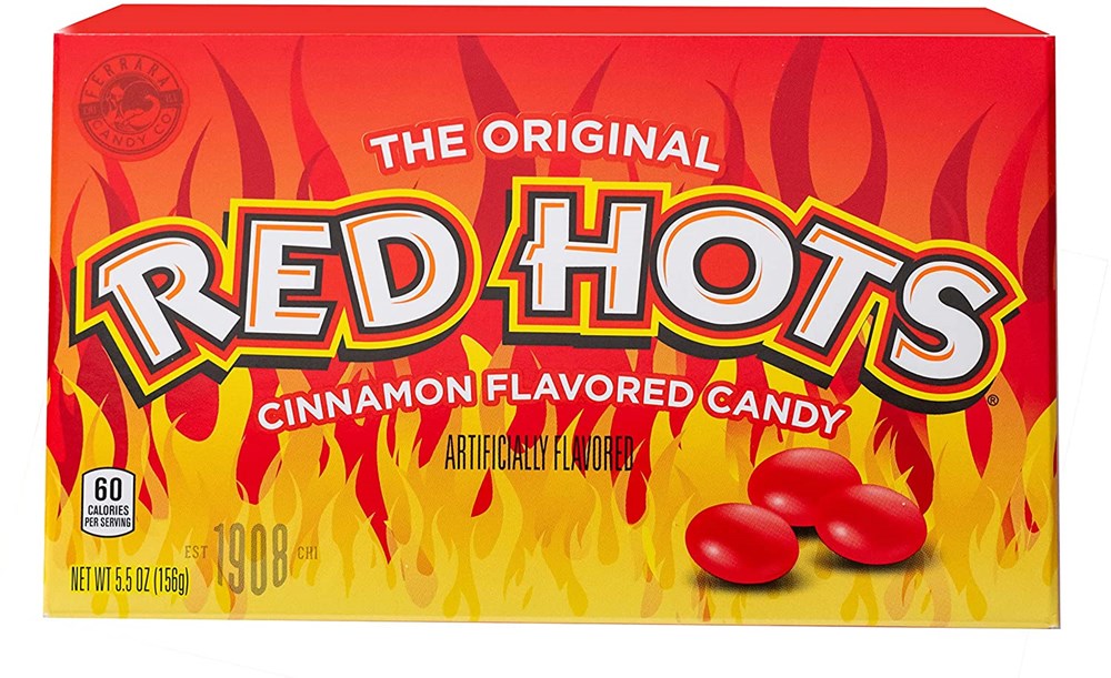 Red Hots The Original Cinnamon TBX  5.5oz/156g